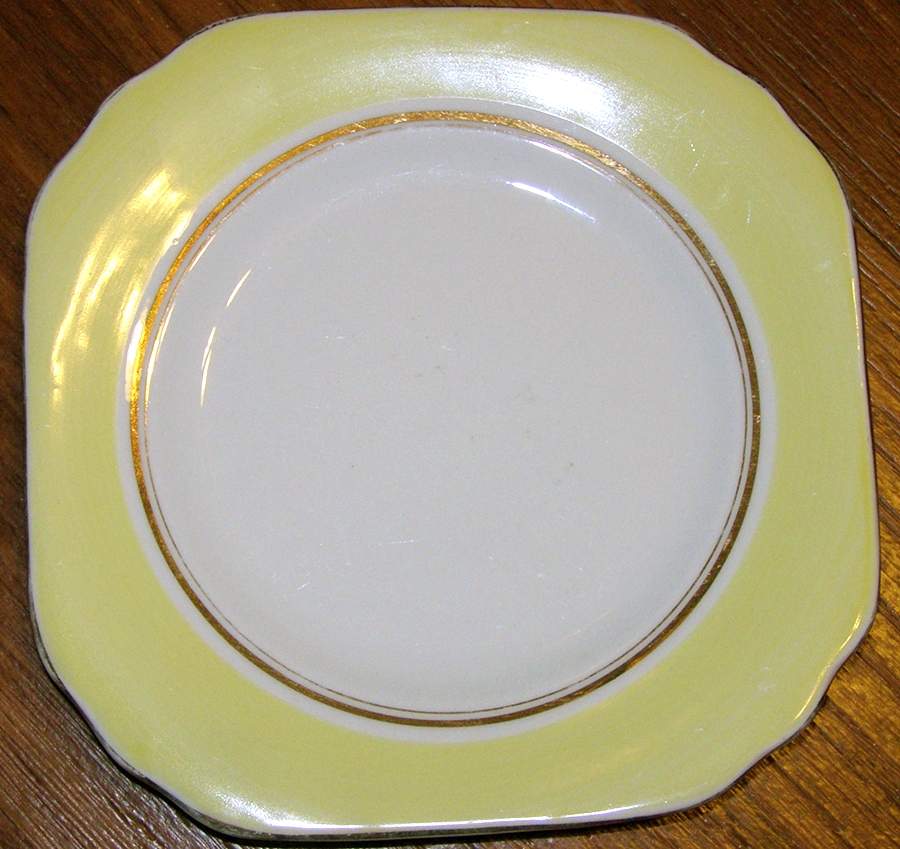 ENG173 Square Bread & Butter Plate by England-1