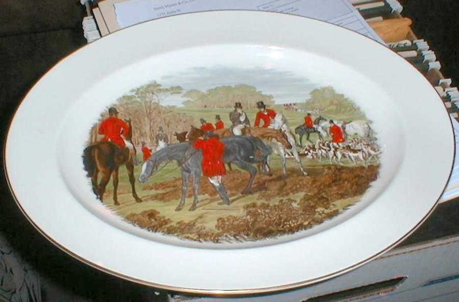 ENG184 13" Oval Serving Platter by England-1