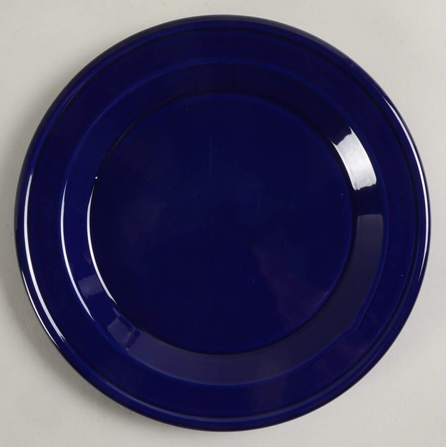 Cobalt Blue Salad/Dessert Plate by Emile Henry-1