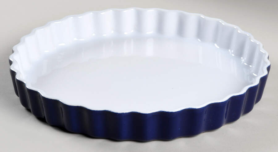 Cobalt Blue 11'' Quiche by Emile Henry-1