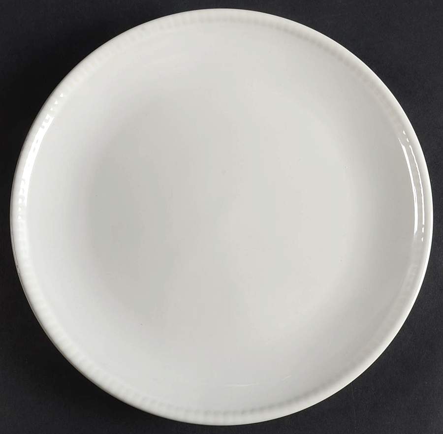 Douro White Salad Plate by Euro Ceramica-1