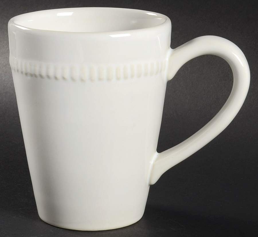 Douro White Mug by Euro Ceramica-1