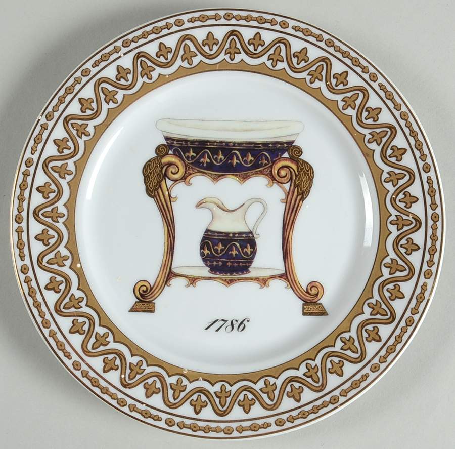 EDS55 Dessert/Pie Plate by Email de Limoges-1