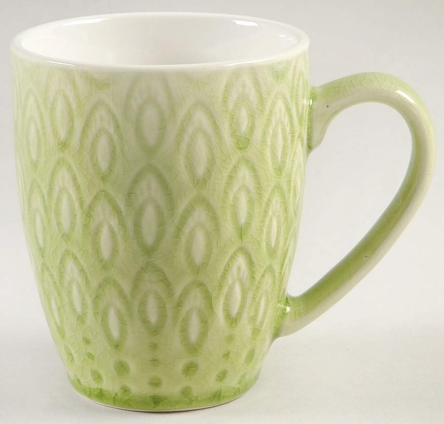 Peacock Green Mug by Euro Ceramica-1