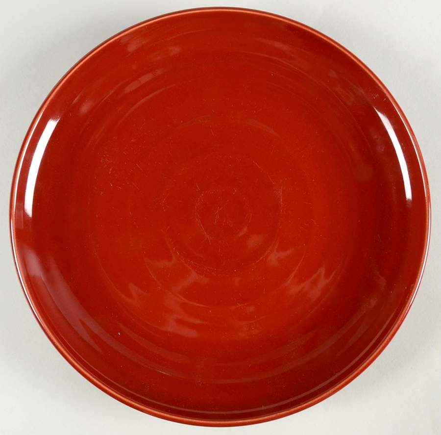 Artisan Red Coupe Dinner Plate by Emile Henry-1