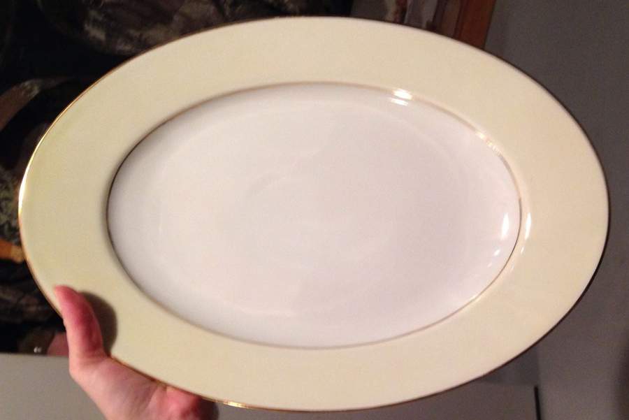 EPI456 13" Oval Serving Platter by Epiag-1