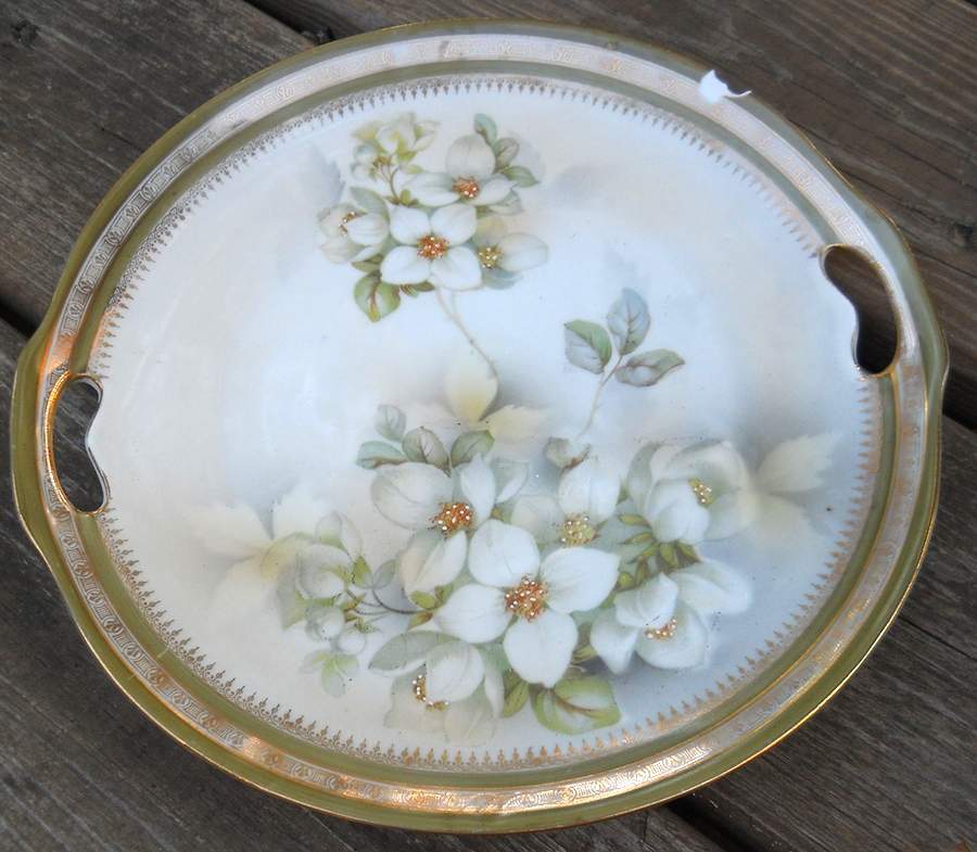 ERS26 Handled Cake Plate by Erdmann Schlegelmilch-1