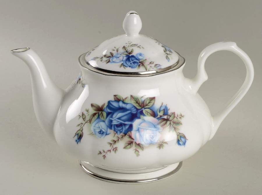 Moonlight Rose Teapot & Lid by English Tea Store-1