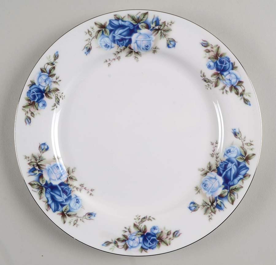 Moonlight Rose Salad Plate by English Tea Store-1