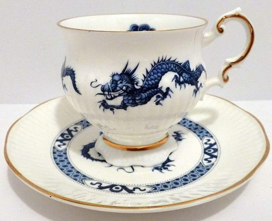 ELZ69 Footed Cup & Saucer Set by Elizabethan-1