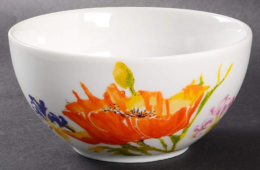 Tiger Lily Soup/Cereal Bowl by Euro Ceramica-1