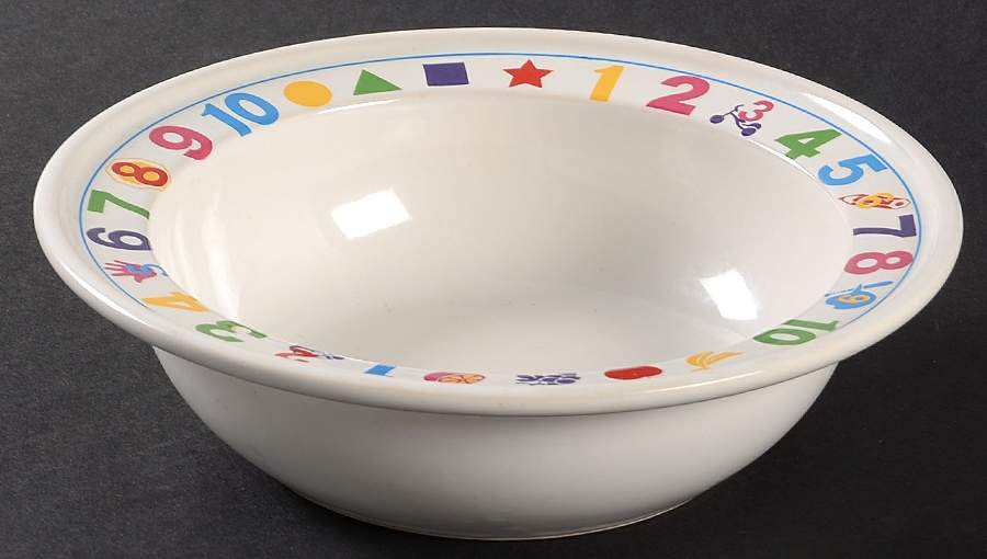 Count To Ten Child's Bowl by Epoch-1