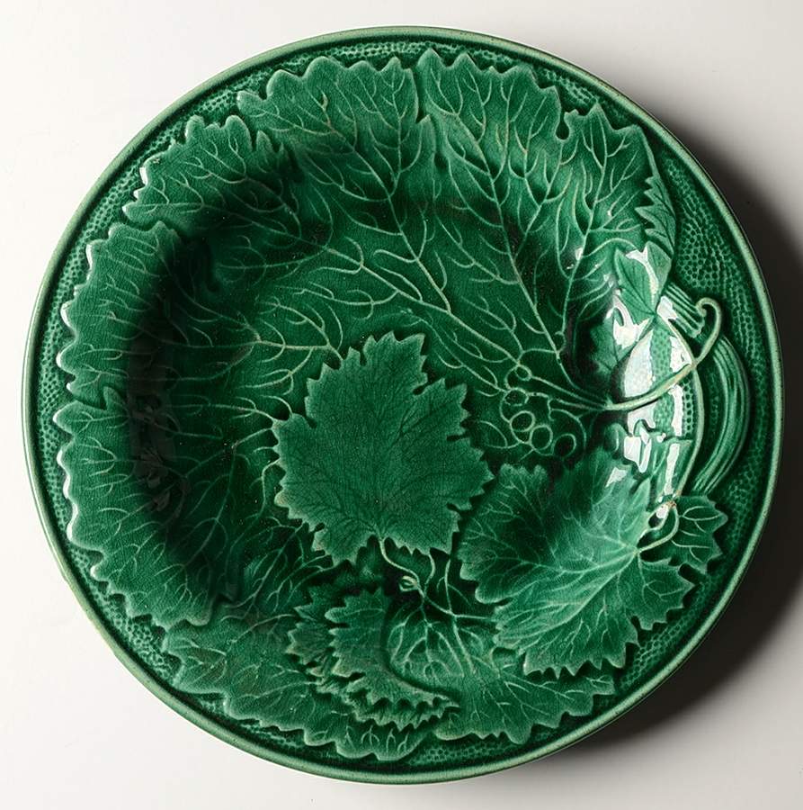 Majolica Salad Plate by Edge Malkin-1