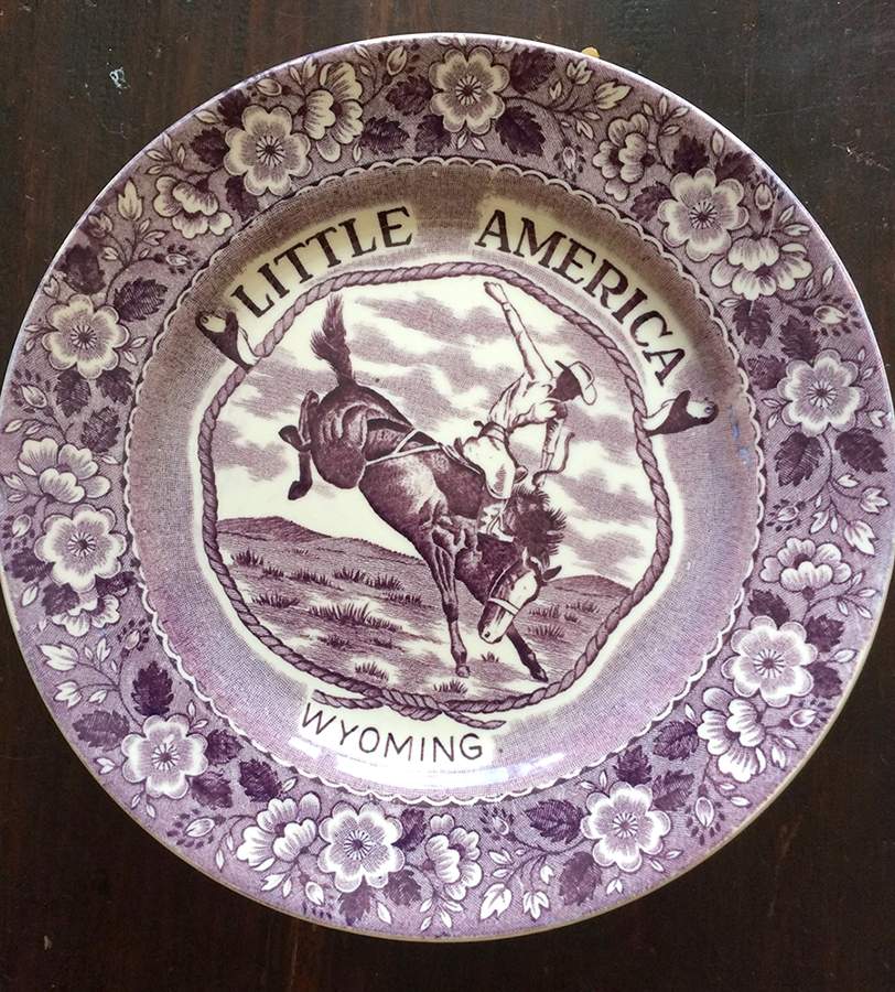 Little America Plum Bread & Butter Plate by Enco Inc-1