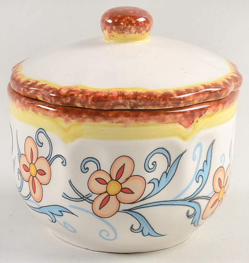 Duomo Sugar Bowl & Lid by Euro Ceramica-1