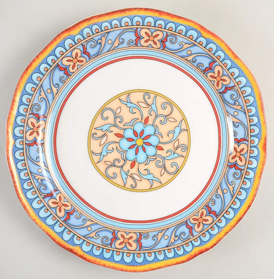 Duomo Dinner Plate by Euro Ceramica-1