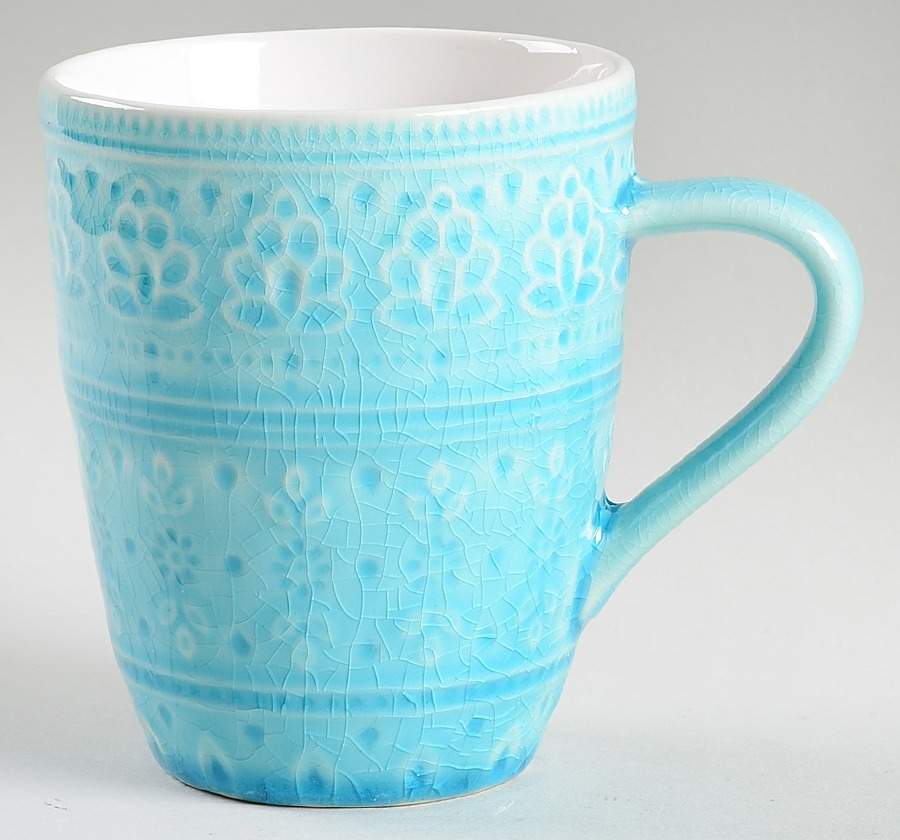 Fez Turquoise Mug by Euro Ceramica-1