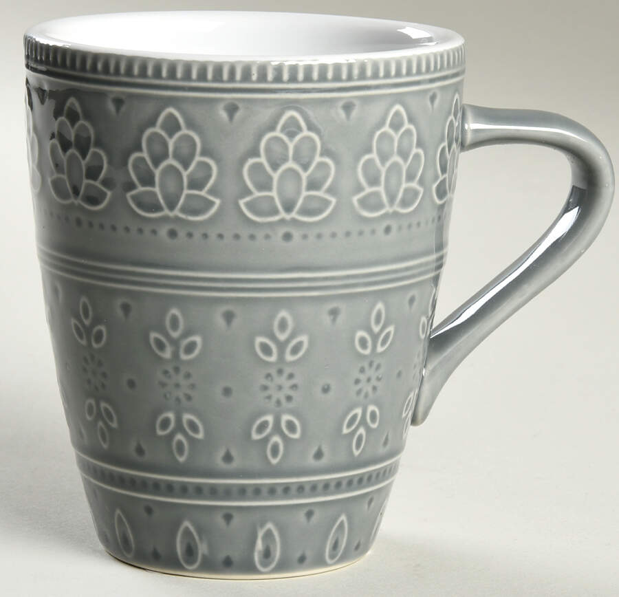 Fez Dove Grey Mug by Euro Ceramica-1