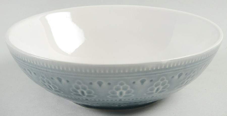 Fez Dove Grey Soup/Cereal Bowl by Euro Ceramica-1