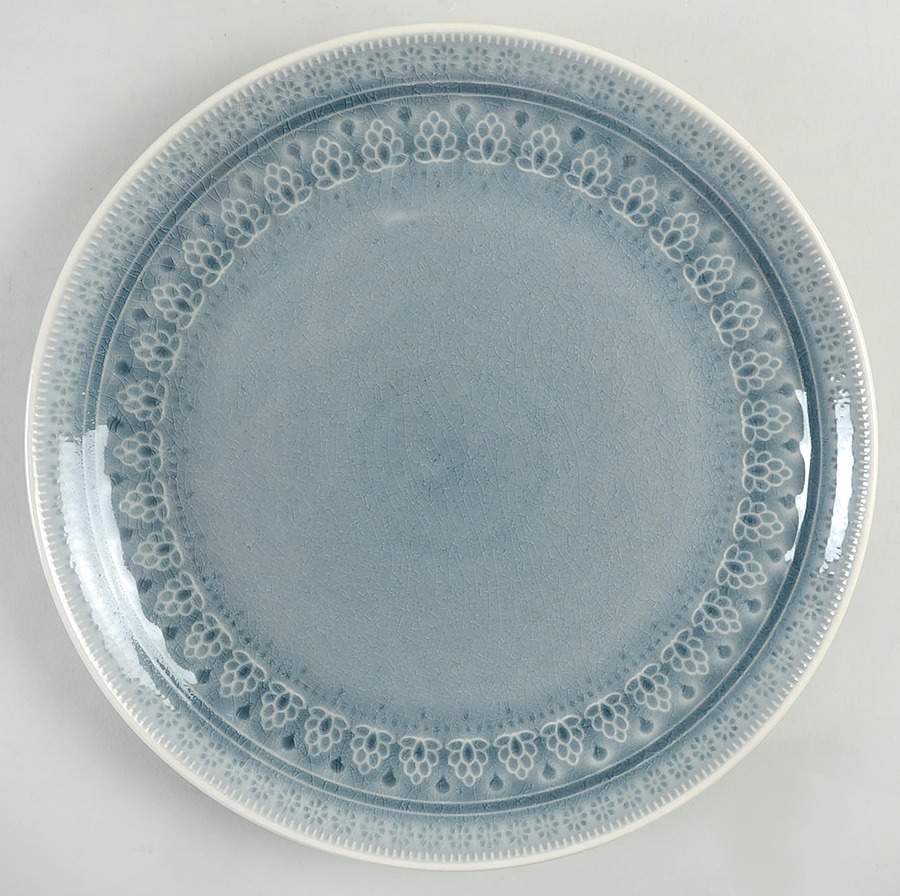 Fez Dove Grey Dinner Plate by Euro Ceramica-1
