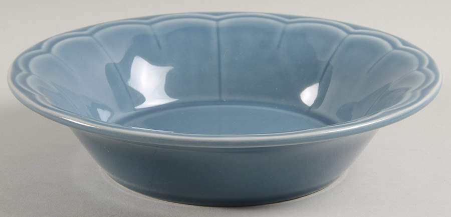 Naperon Blue Rim Soup Bowl by Euro Ceramica-1