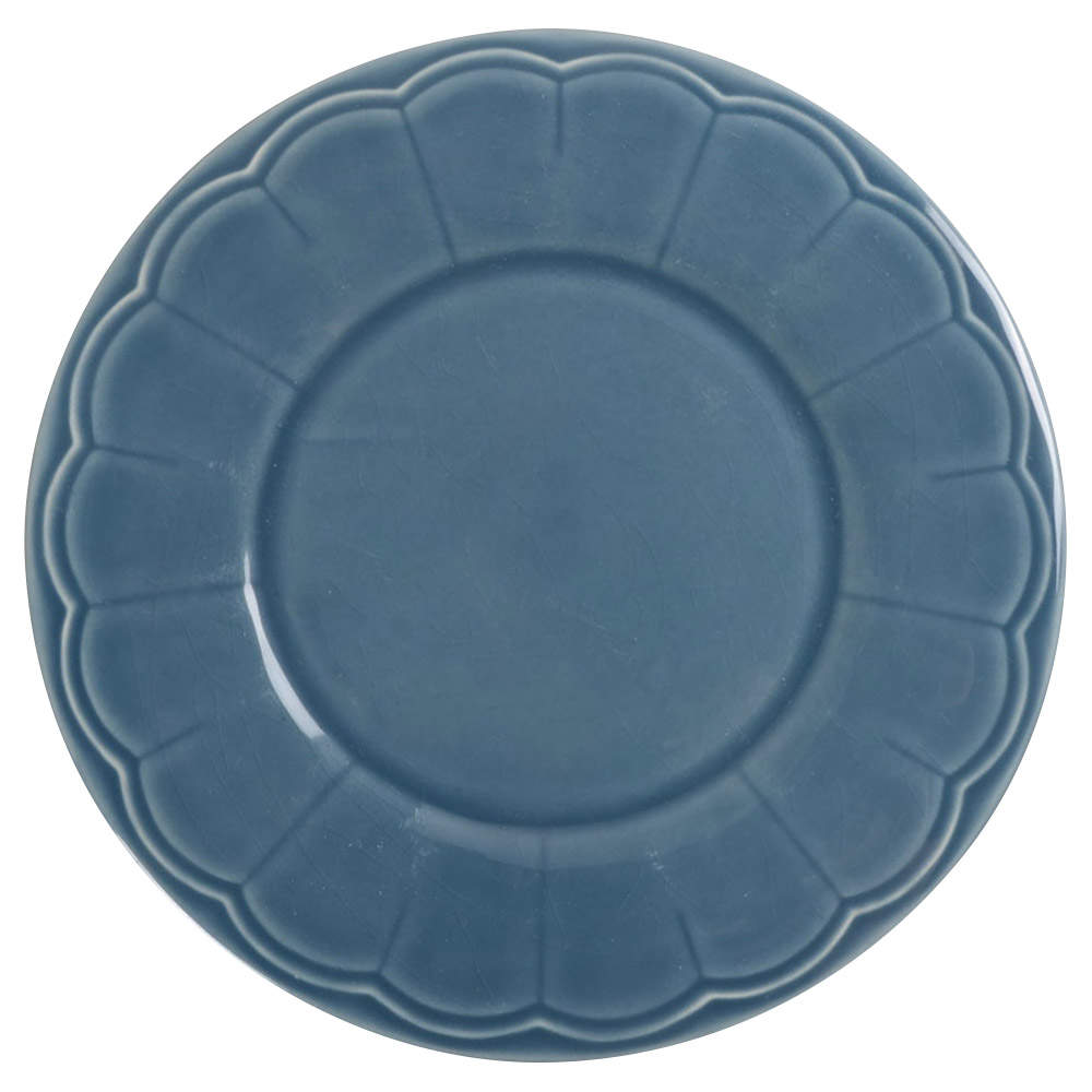 Naperon Blue Dinner Plate by Euro Ceramica-1