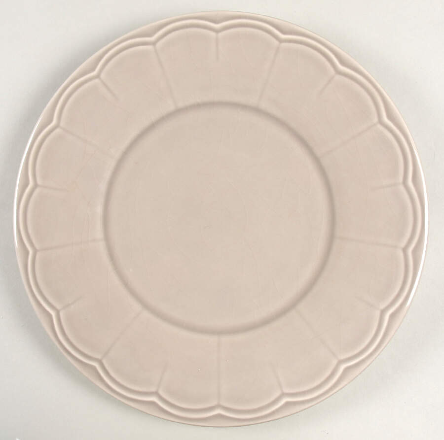 Naperon Dove Grey Dinner Plate by Euro Ceramica-1