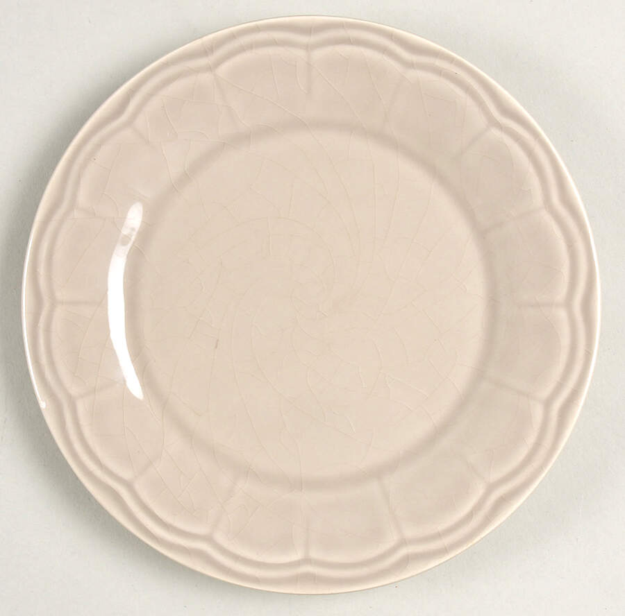 Naperon Dove Grey Bread & Butter Plate by Euro Ceramica-1