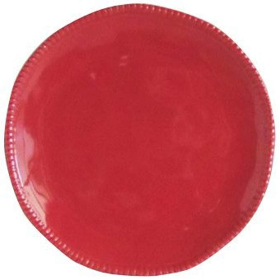 Algarve Red Dinner Plate by Euro Ceramica-1