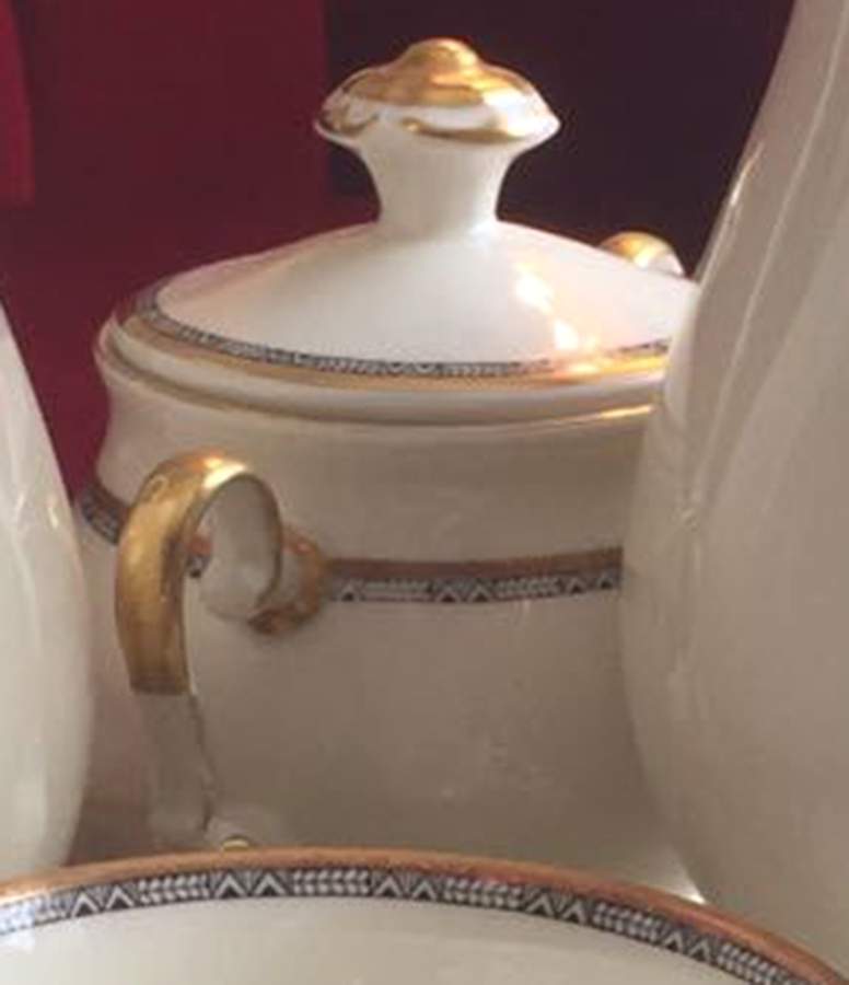 14165 Sugar Bowl & Lid by Edelstein-1