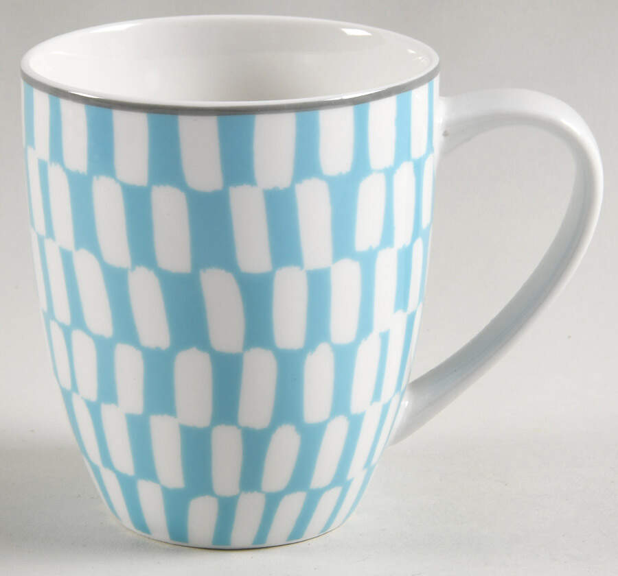 Simpatico Turquoise Mug by Euro Ceramica-1