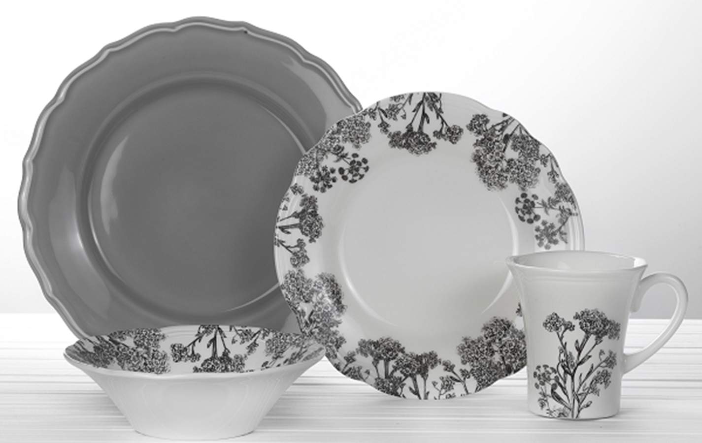 Savannah Dinner Plate by Euro Ceramica-1