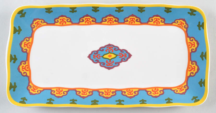 Galicia 15" Rectangular Serving Platter by Euro Ceramica-1