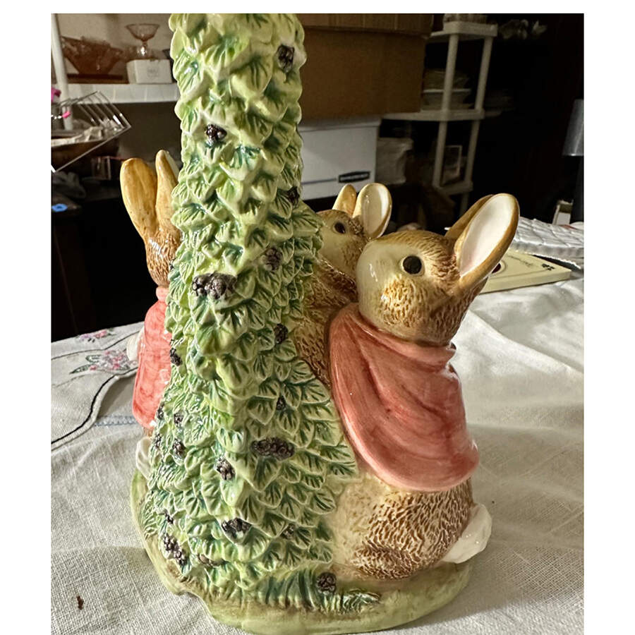 World of Beatrix Potter 13" Electric Lamp No Shade by Enesco-1