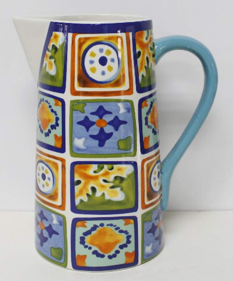 Mumbai 85 Oz Pitcher by Euro Ceramica-1