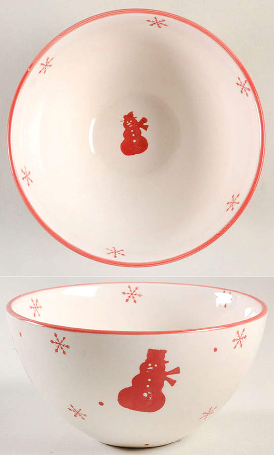 Winterfest Soup/Cereal Bowl by Euro Ceramica-1