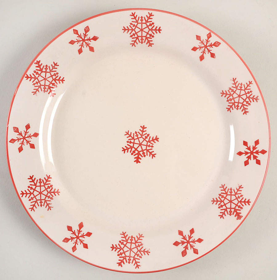 Winterfest Dinner Plate by Euro Ceramica-1