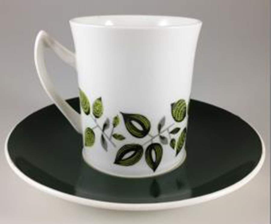 Greensleeves Flat Cup & Saucer Set by Elizabethan-1