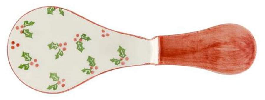 Natal Spoon Rest/Holder (Holds 1 Spoon) by Euro Ceramica-1