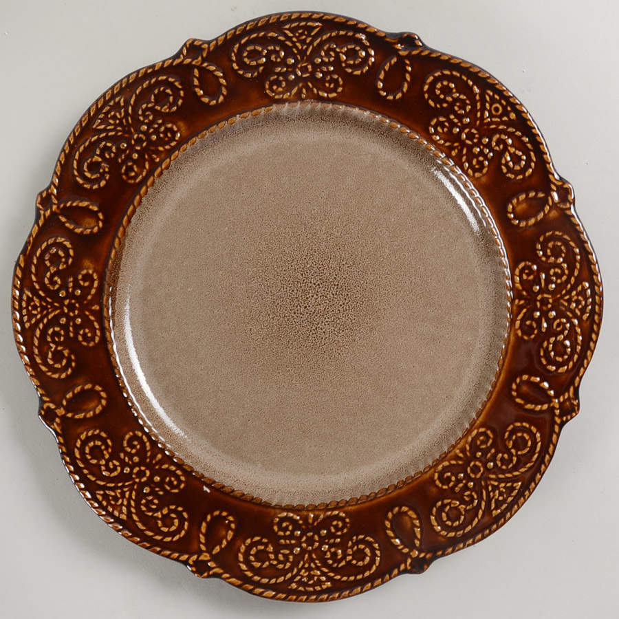 Salia Dinner Plate by Elama-1