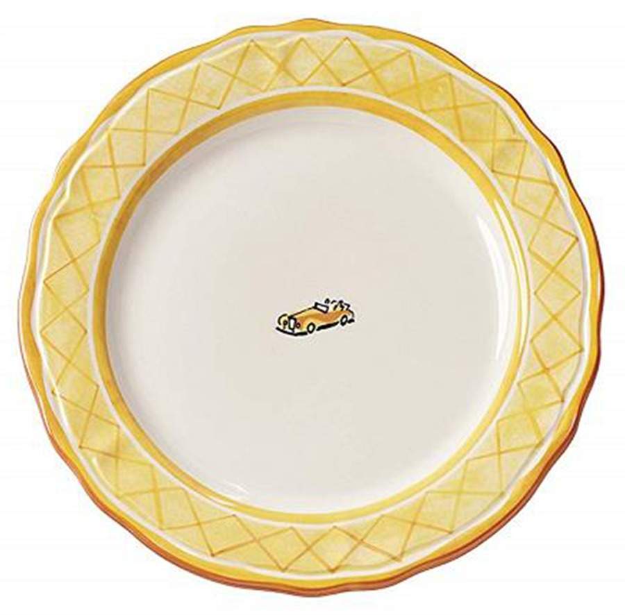 An American in Paris Dinner Plate by Euro Ceramica-1