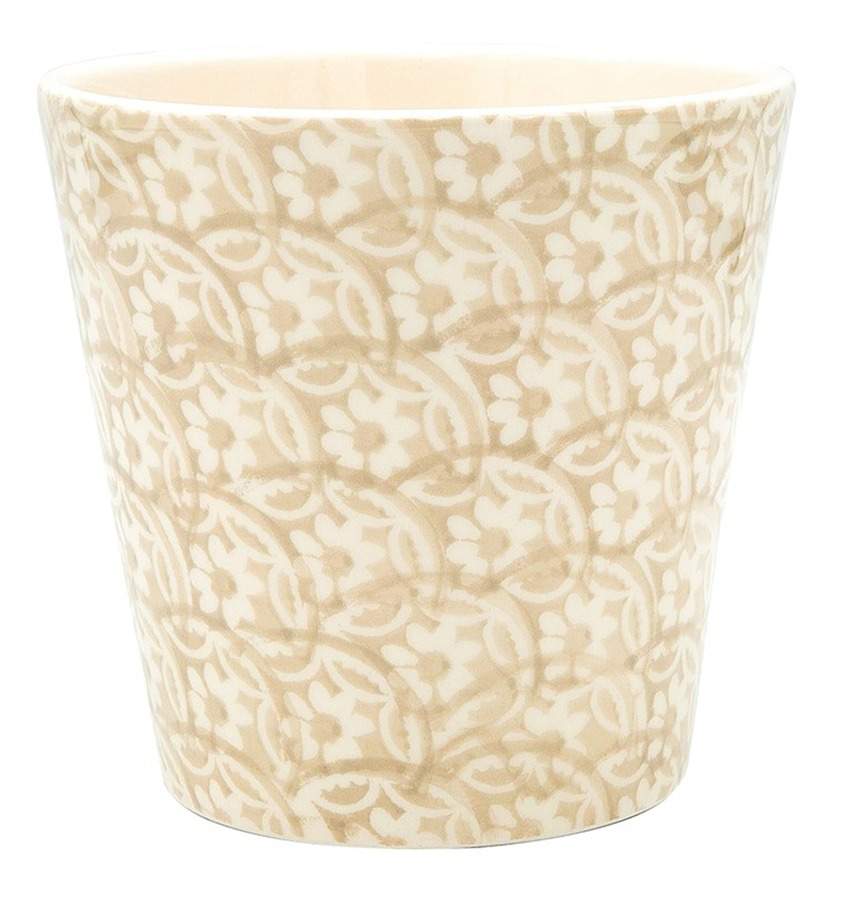 Chloe Floral Accent 5" Planter by Euro Ceramica-1