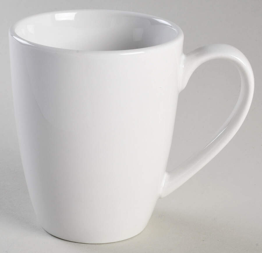 White Essential Mug by Euro Ceramica-1