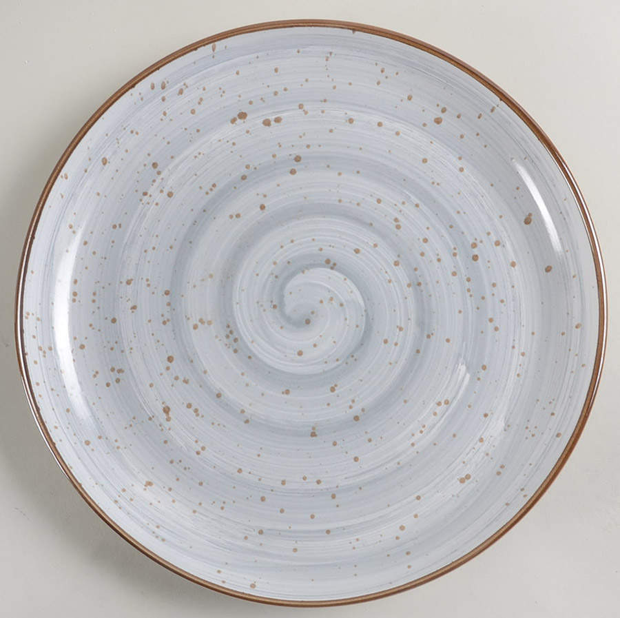Mellow Powder Blue Dinner Plate by Elama-1