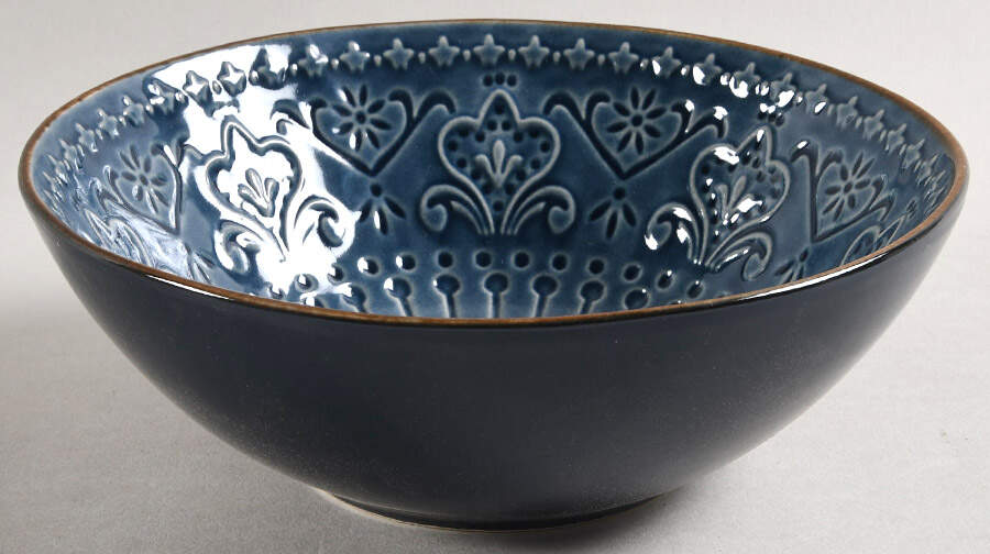 Mozaic Deep Sea Soup/Cereal Bowl by Elama-1