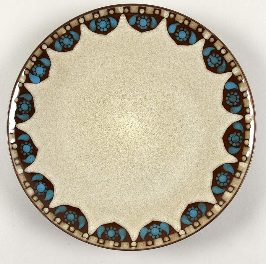 Clay Heart Dinner Plate by Elama-1