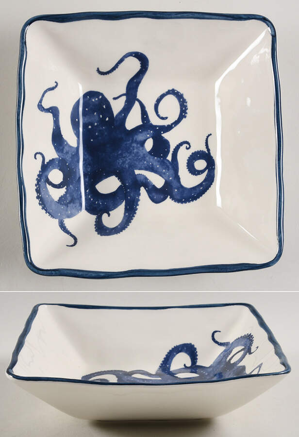 EFD10 8" Square Bowl by Effetti d'Arte (Effetti Home)-1