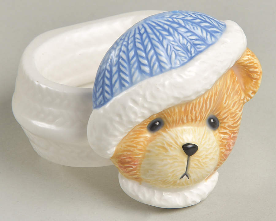 Cherished Teddies Napkin Ring by Enesco-1