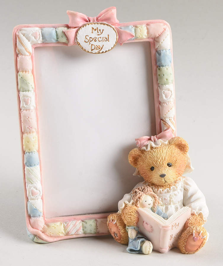 Cherished Teddies Frame-Holds 2 1/2" X 4" by Enesco-1