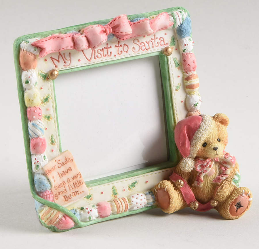 Cherished Teddies Square Frame-Holds 2 1/2" X 2 1/2" by Enesco-1
